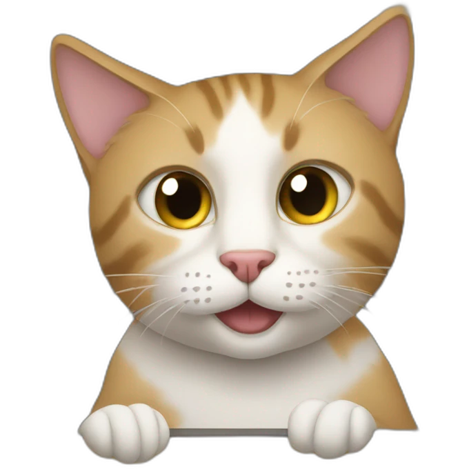 Cat in a car emoji