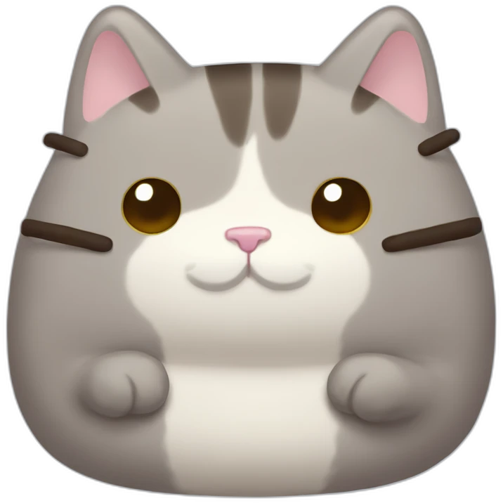 Pusheen cat says hi emoji
