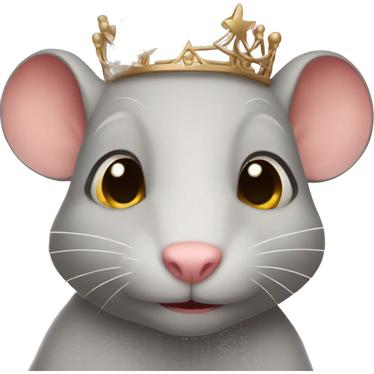 Princess rat emoji