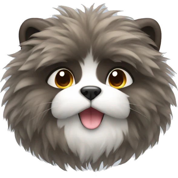 fluffy emoji