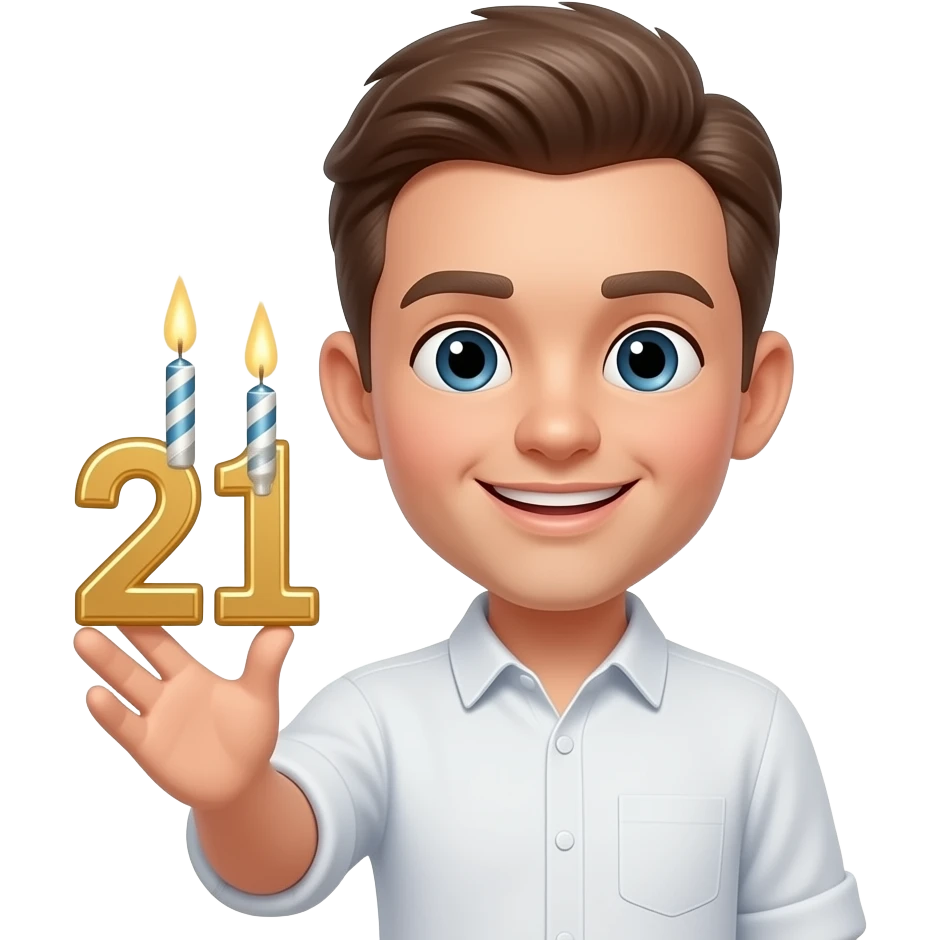 21ST BIRTHDAY emoji
