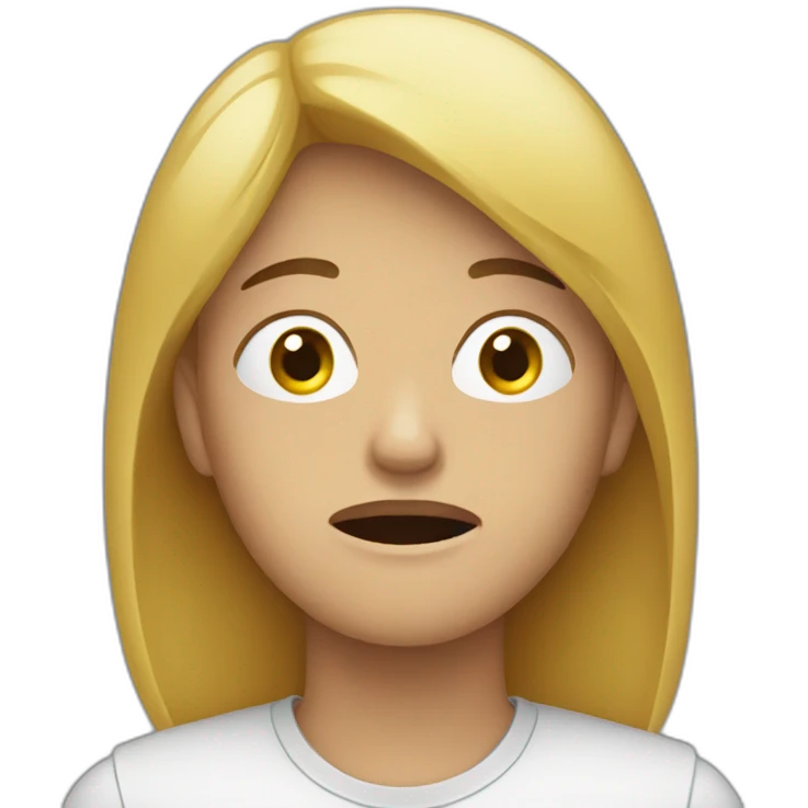 Personne qui pleure emoji