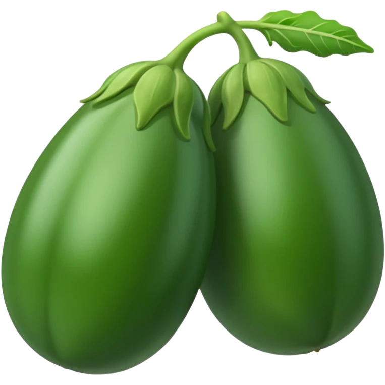 green brinjal emoji