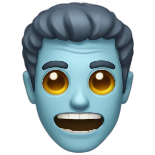 Mort de rire emoji