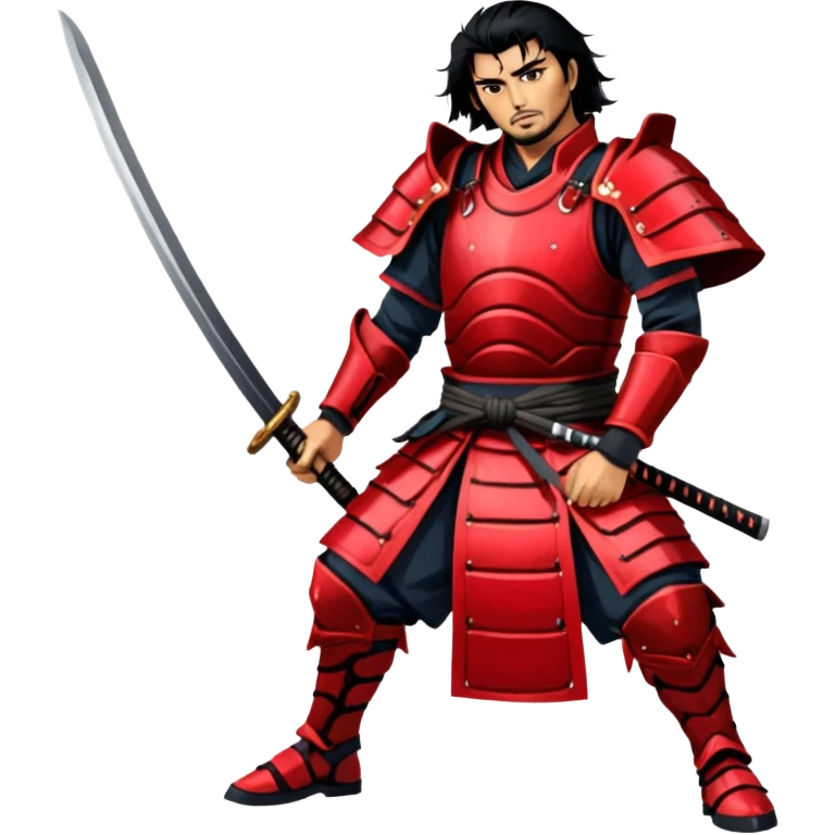 Battle-Ready Samurai emoji
