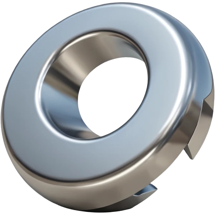 A modern abstract sculpture emoji