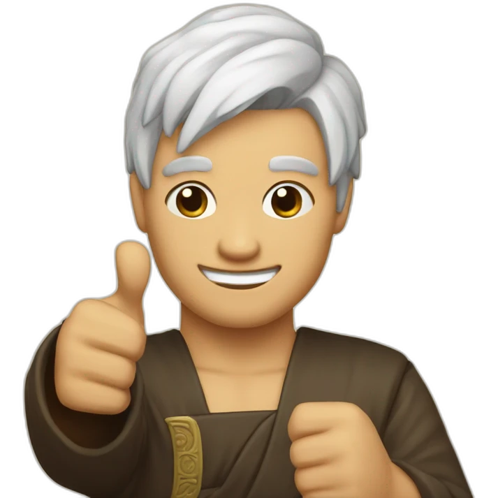Shou Zi Chew thumbs up emoji