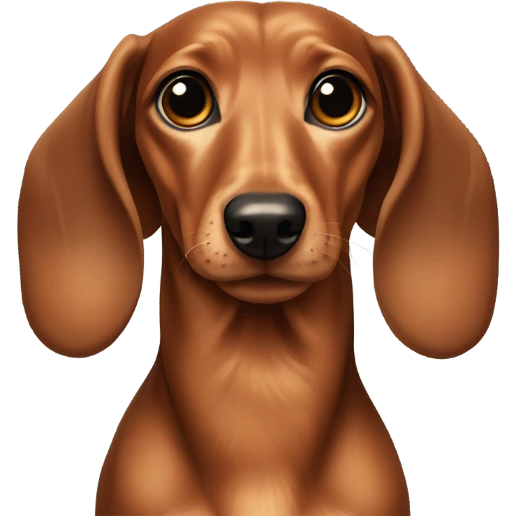 Wiener dog emoji