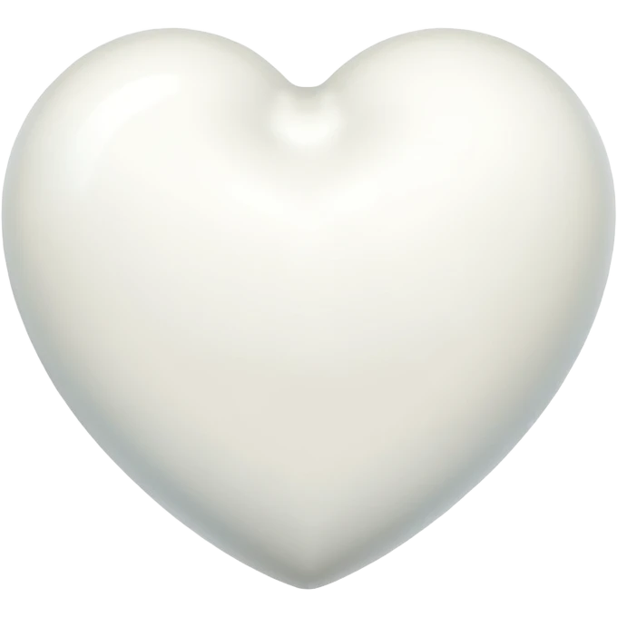 milk heart ball emoji