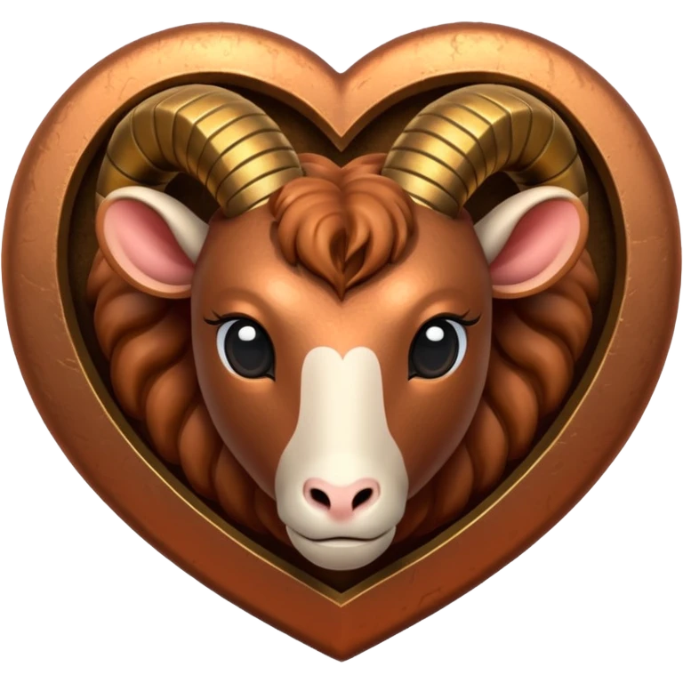 Aries heart emoji