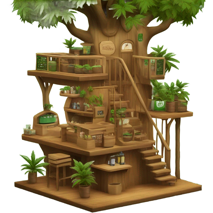 treehouse cannabis store emoji