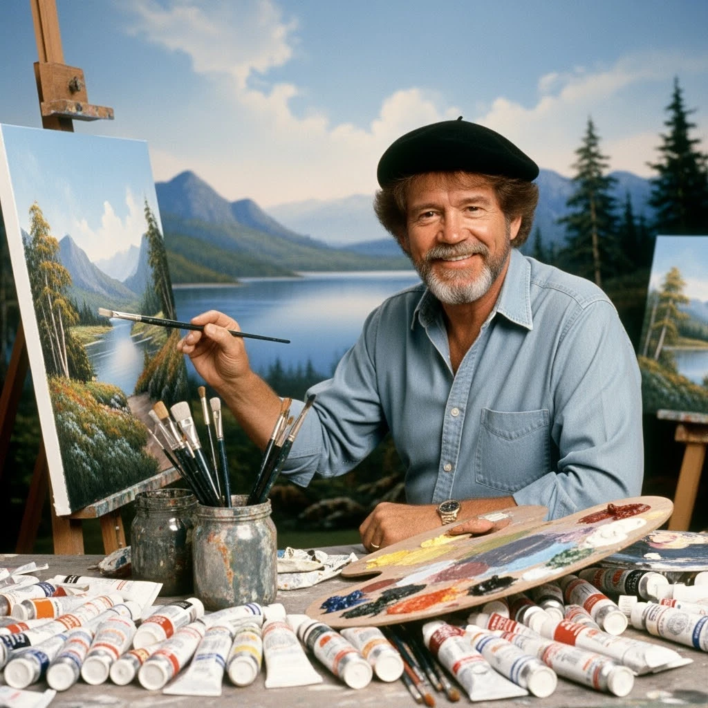 bob ross emoji