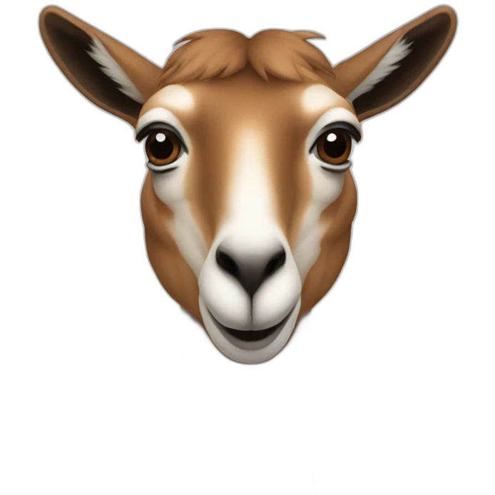 guanaco face emoji