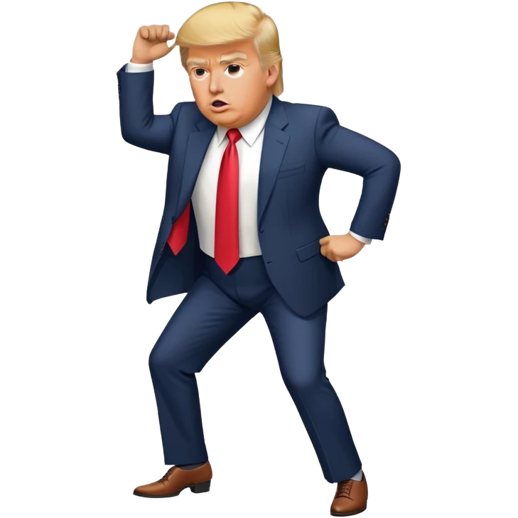 Trump twerking emoji