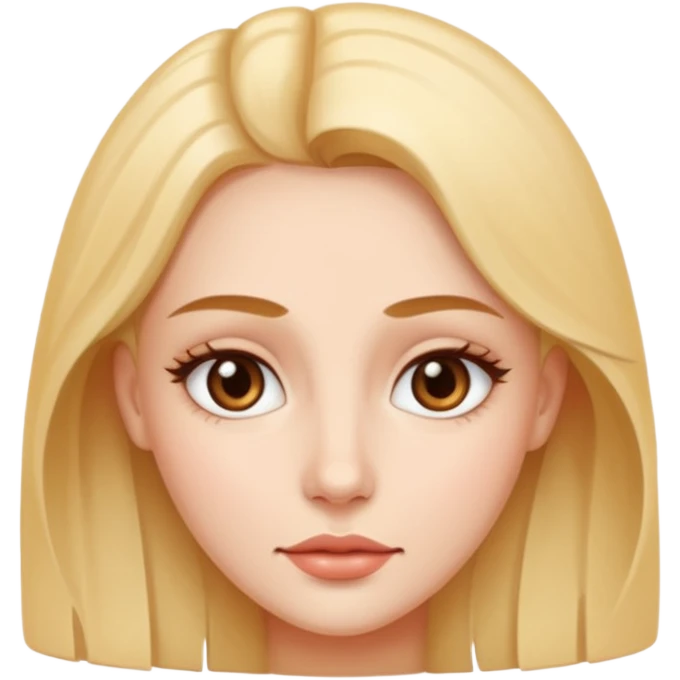 A women face which I can use for video  emoji