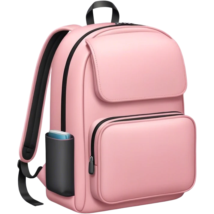Light Pink backpack  emoji