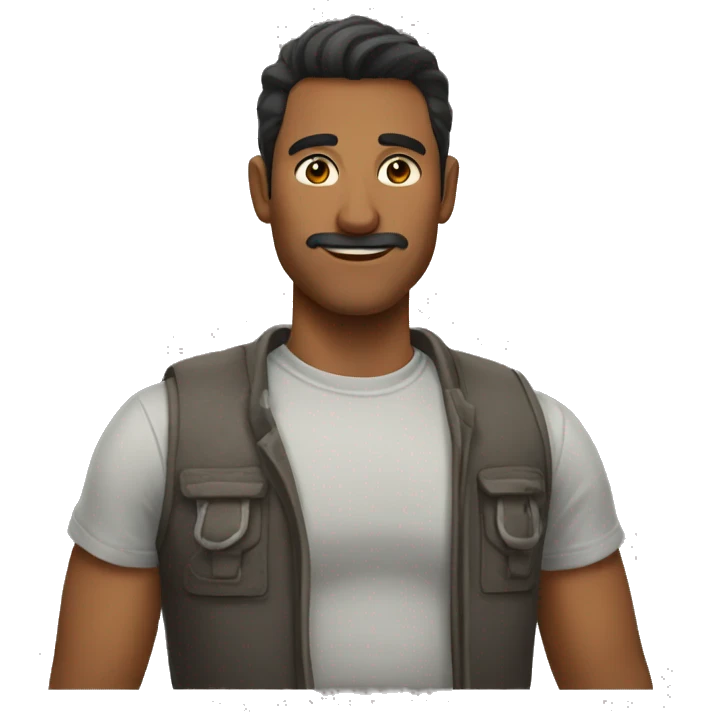 Homem de muletas emoji