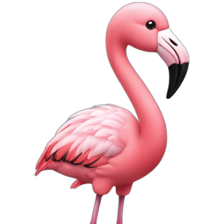 cute flamingo emoji