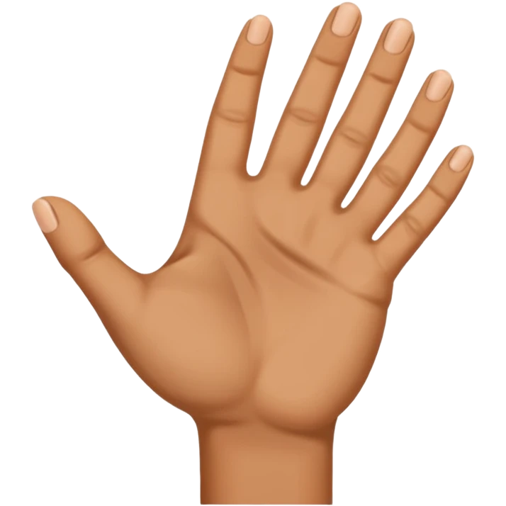 Hand emoji