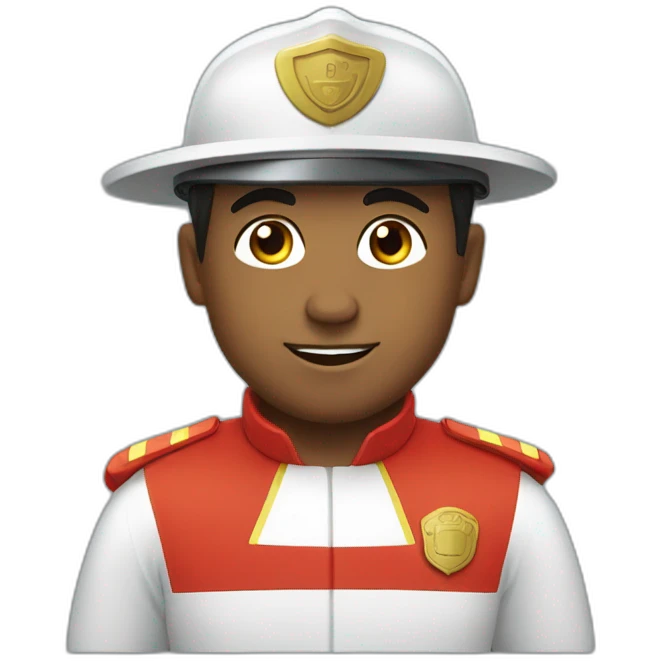 sapeur pompier français emoji