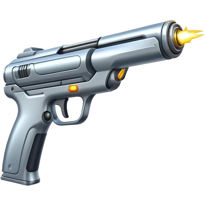gun with beam  emoji