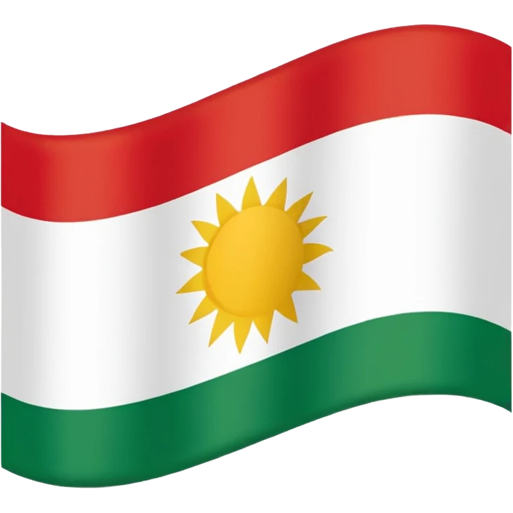 Kurdistan flag emoji