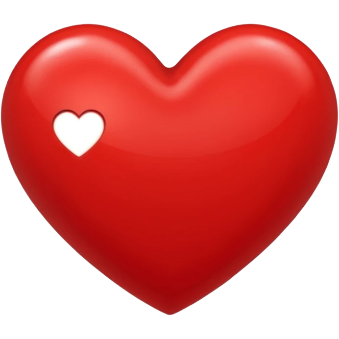 Una p dentro de un corazón rojo emoji