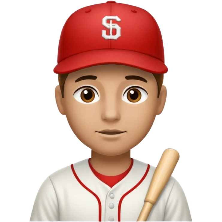 Baseball Player Center Field emoji