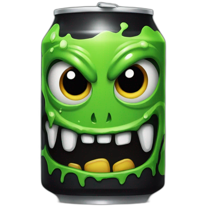 Monster energy boisson original emoji