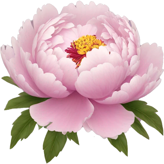 Peony emoji