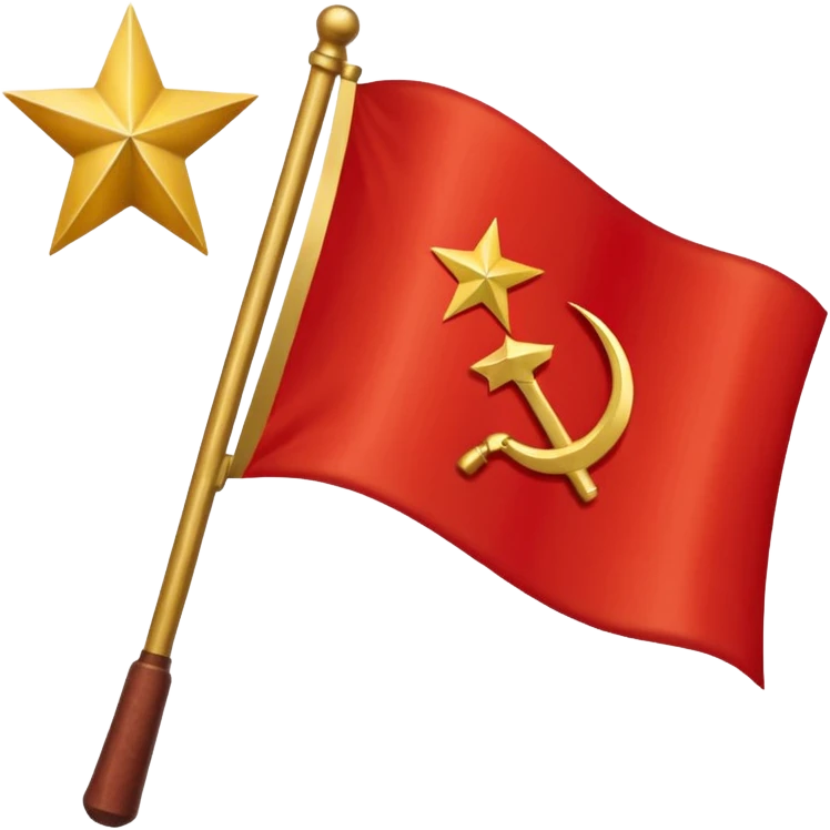 BANDERA DE LA UNIÓN SOVIÉTICA  emoji