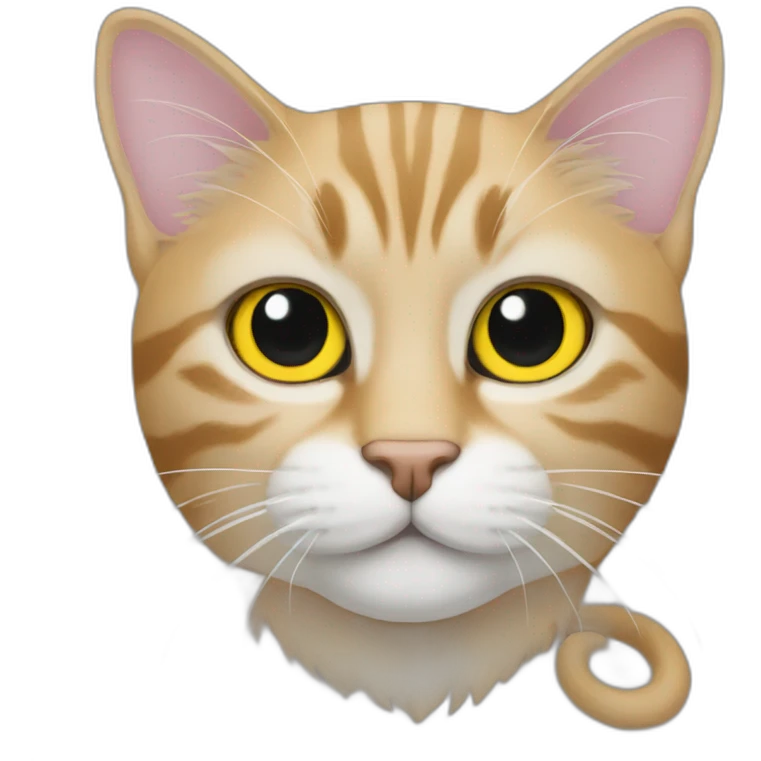 cat with guerrilla thanks emoji