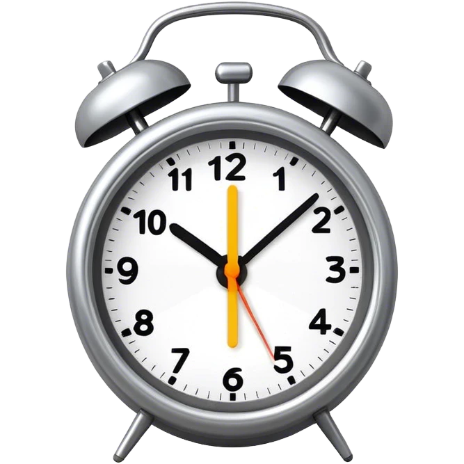 A Digital Alarm clock showing the time 11:11. emoji