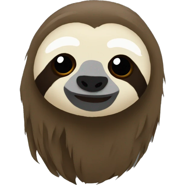 create an emojiwith a sloth saying Let that shit go emoji