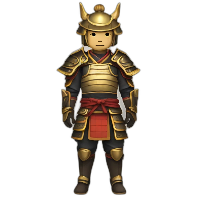 hideyoshi in warrior suit emoji