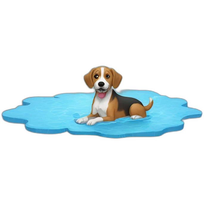 Perro de agua emoji
