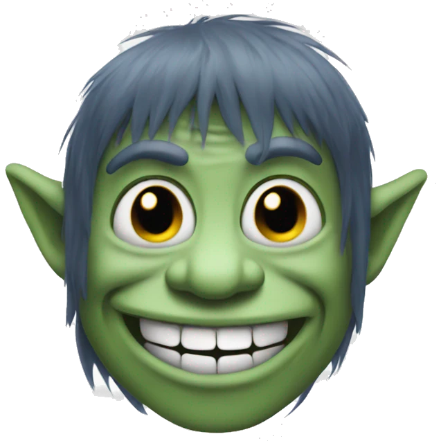 Troll face emoji