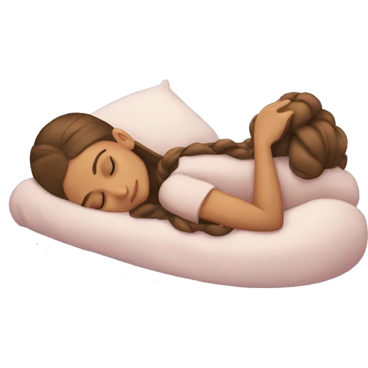 Ariana Grande sleeping emoji
