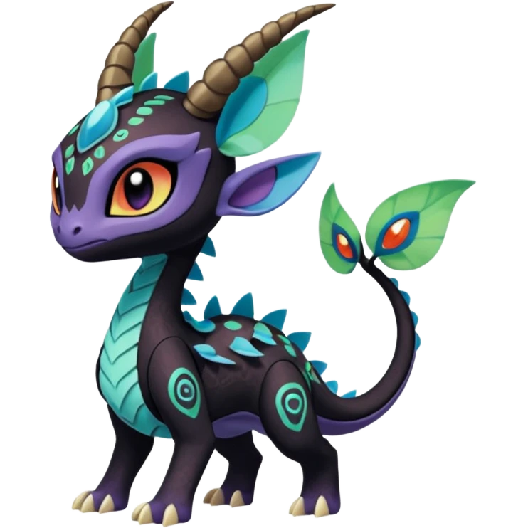 Meloetta-Amaura-Spyro-Toothless-Stitch-Pokémon-Fakémon-creature-hybrid emoji