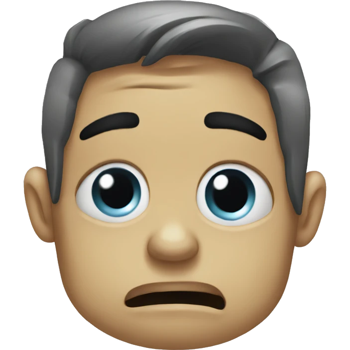 Skateboard sad crying emoji