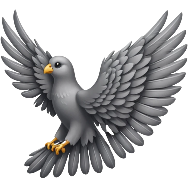 left bird wing emoji