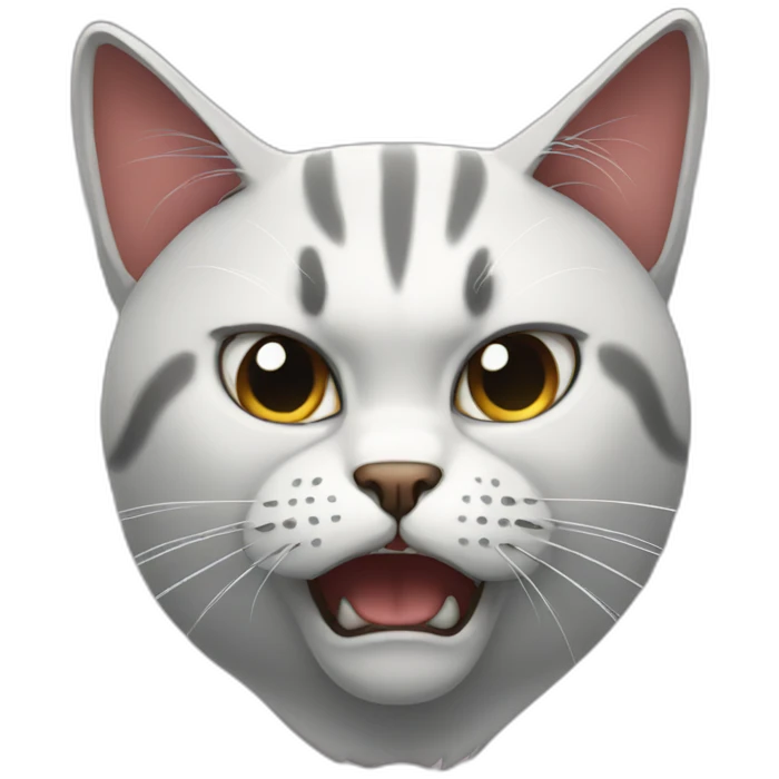 angry cat emoji