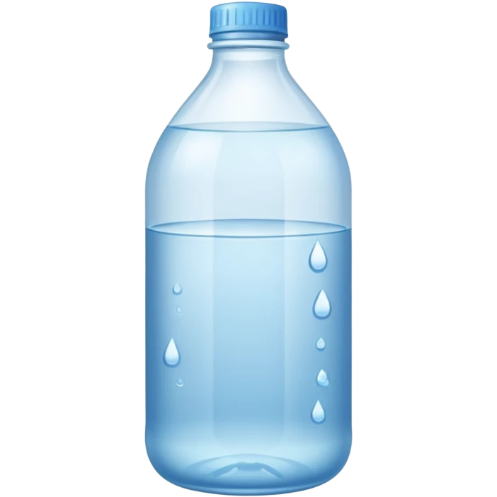 Acqua bottiglia grande
 emoji