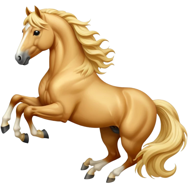 palomino horse  emoji