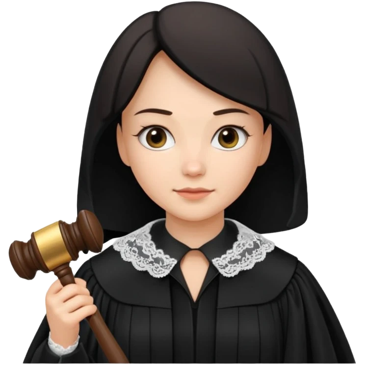 woman judge emoji