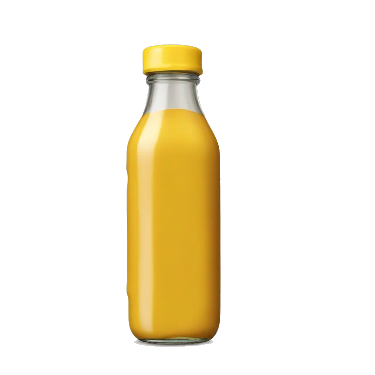 Mustard bottle  emoji