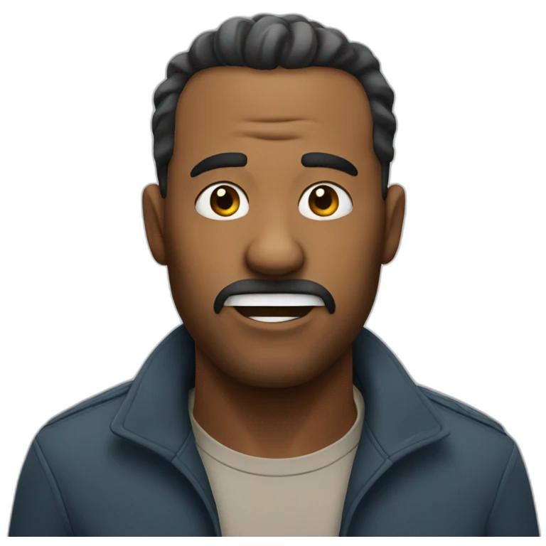 Hungry man emoji