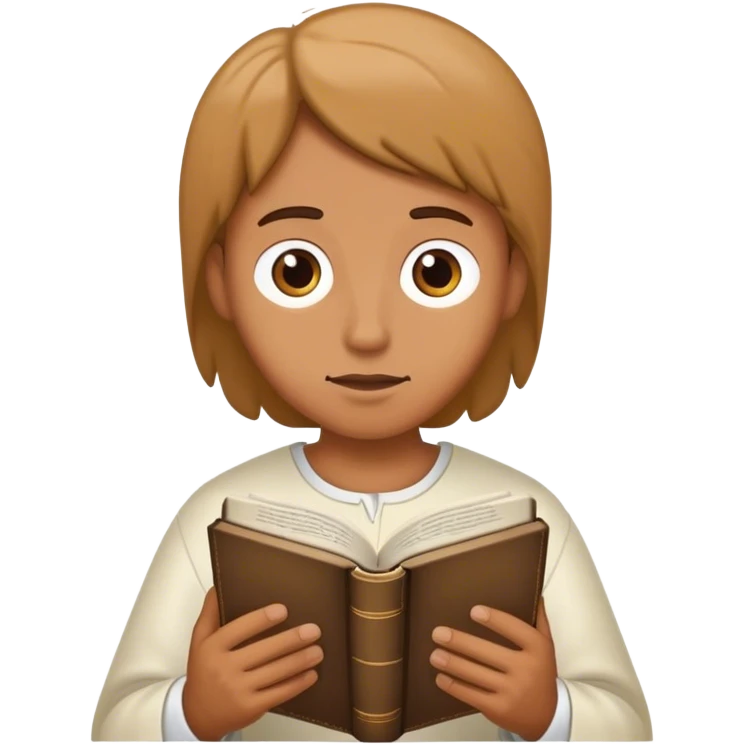 person reading bible emoji