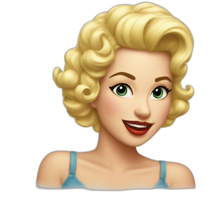 Pin-up emoji
