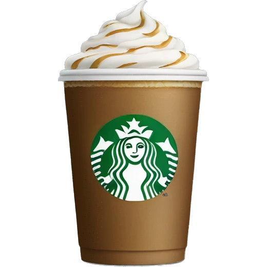 Starbucks coffee emoji